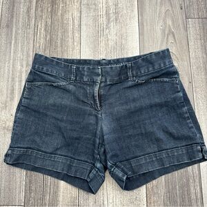 Women’s The Limited Denim Shorts Size 6 R “Tailored Short” Style